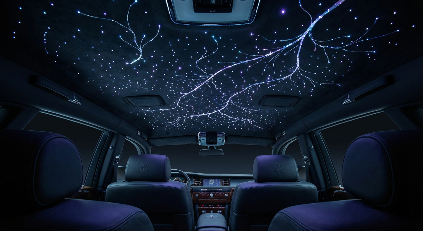 Rolls-Royce Phantom — звёздное небо