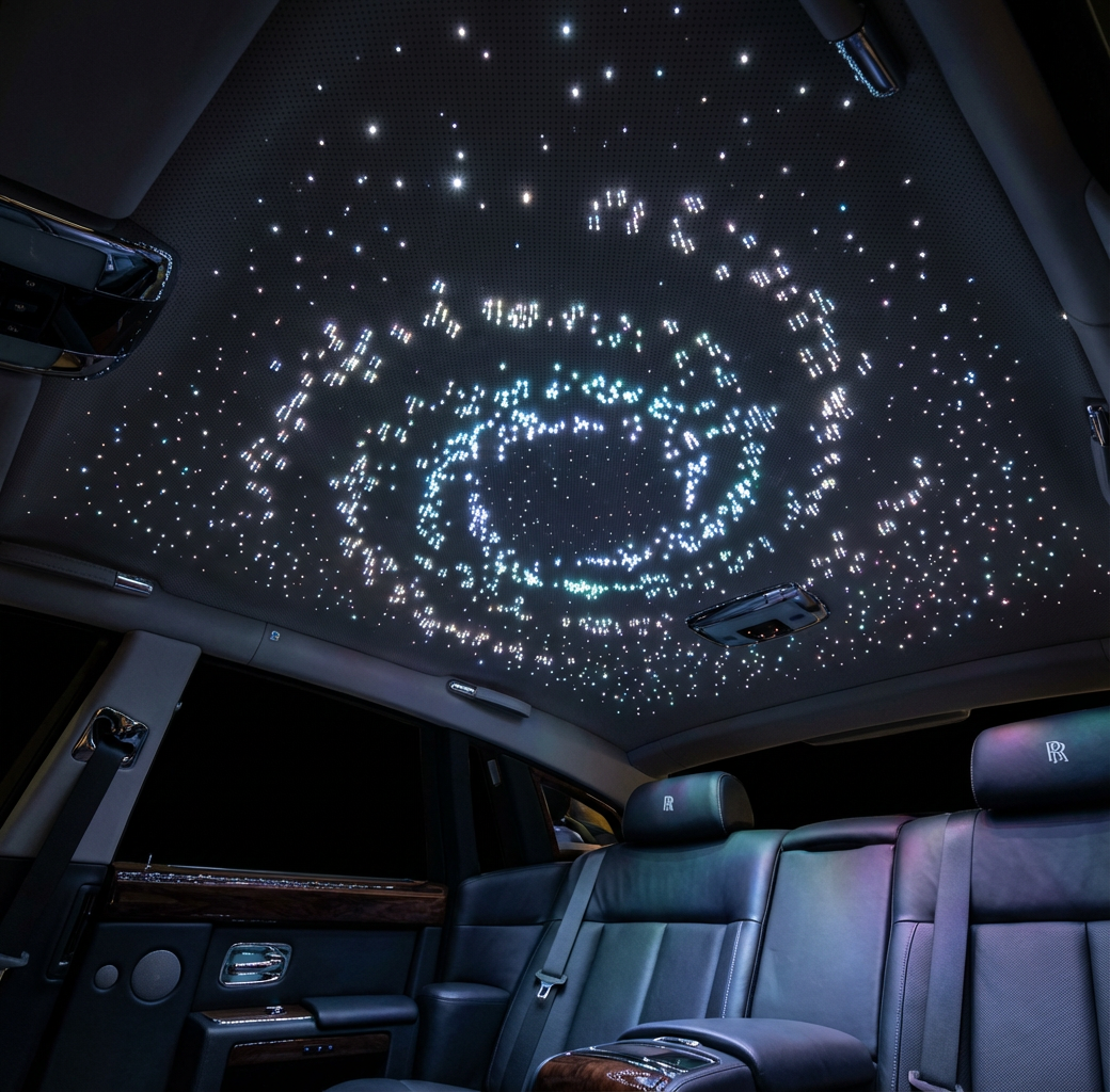 Rolls-Royce Phantom — звёздное небо