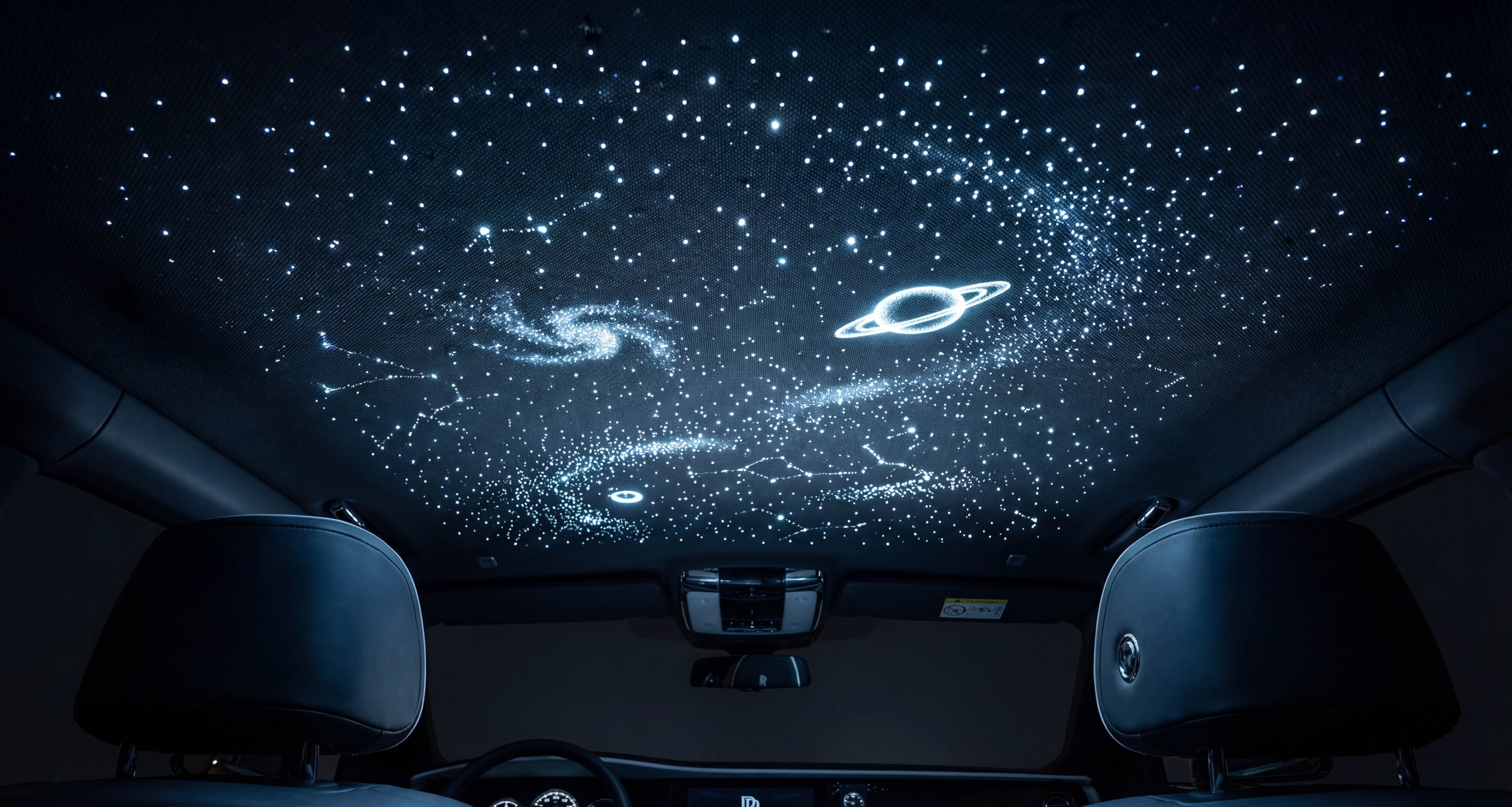 Rolls-Royce Spectre — звёздное небо